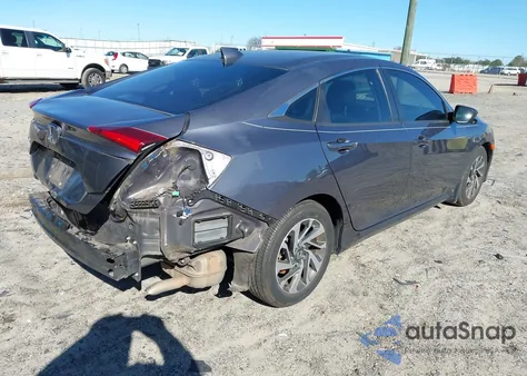 2017 Honda Civic Ex z USA, uszkodzony, nr VIN 19XFC2F77HE077887